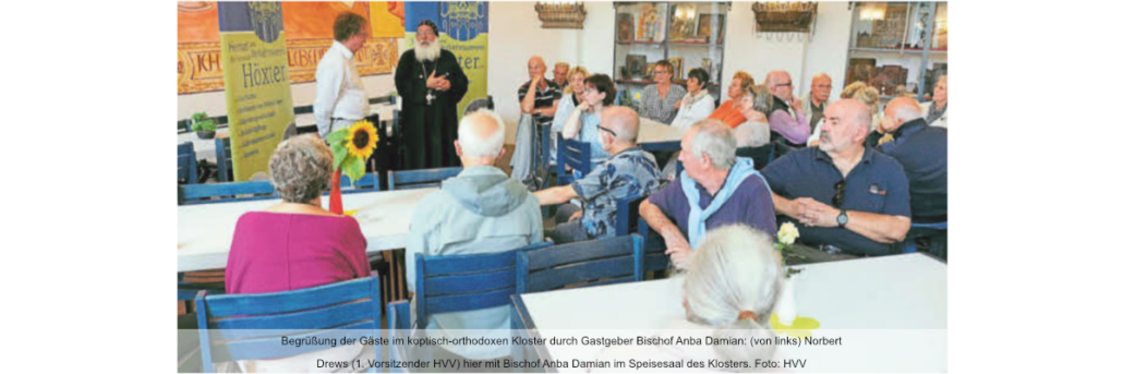 Höxteraner vom Umbau seit 1993 beeindruckt - Koptisch-Orthodoxes Kloster in Höxter-Brenkhausen