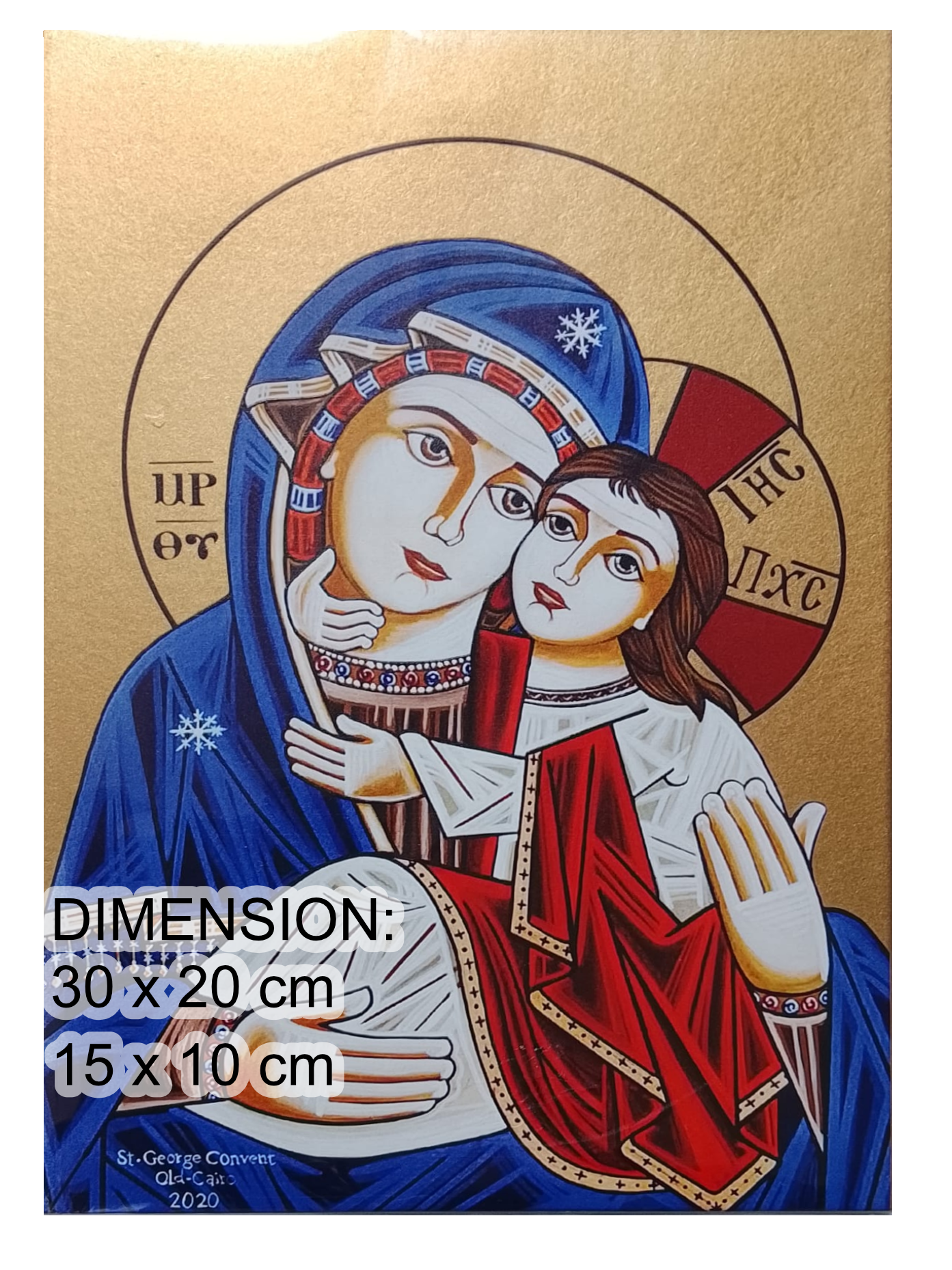 Gottesgebärerin (Theotokos), die Maria mit