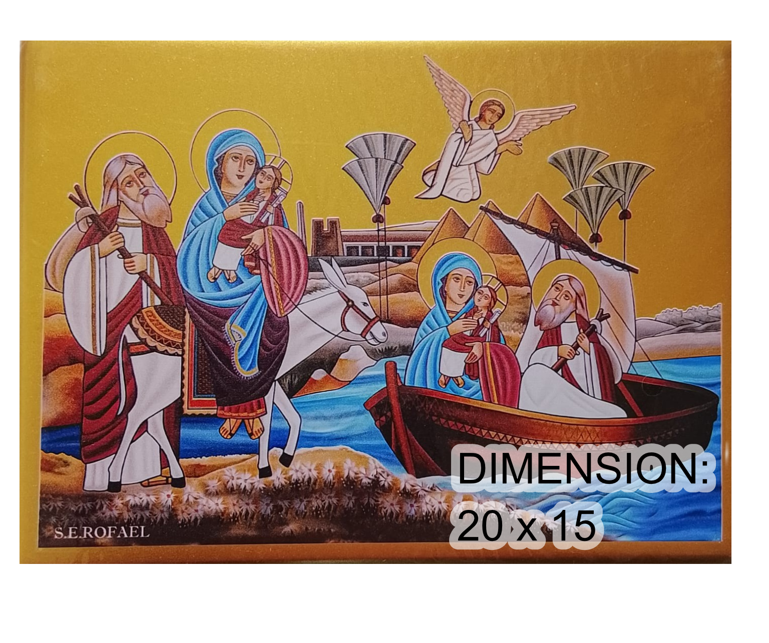 Weihnachtsgeschichte-Flucht nach Ägypten